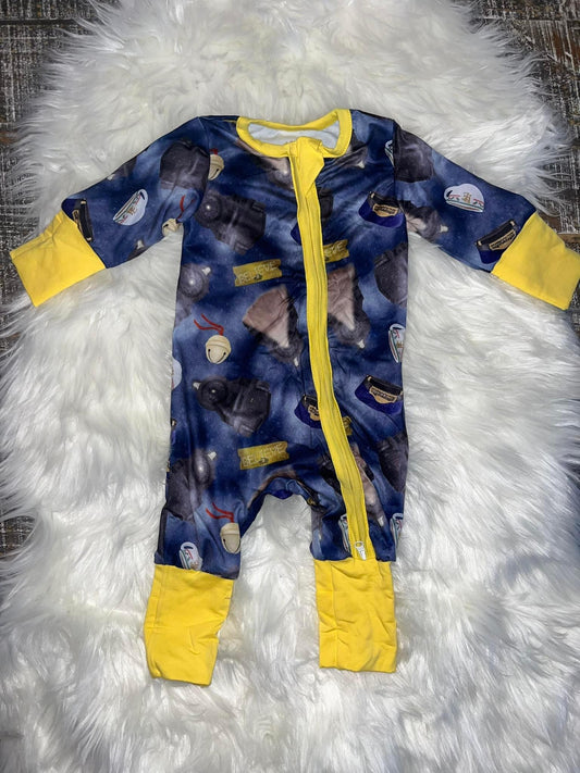 Polar Express Zip Up Pjs