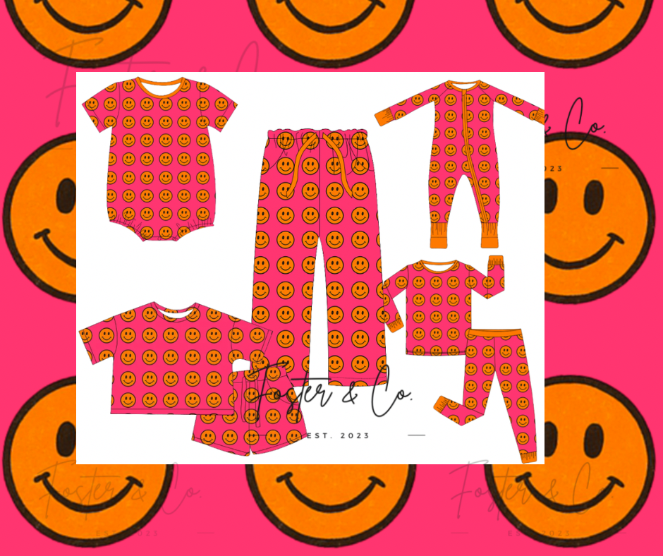 Pink Smiley Collection