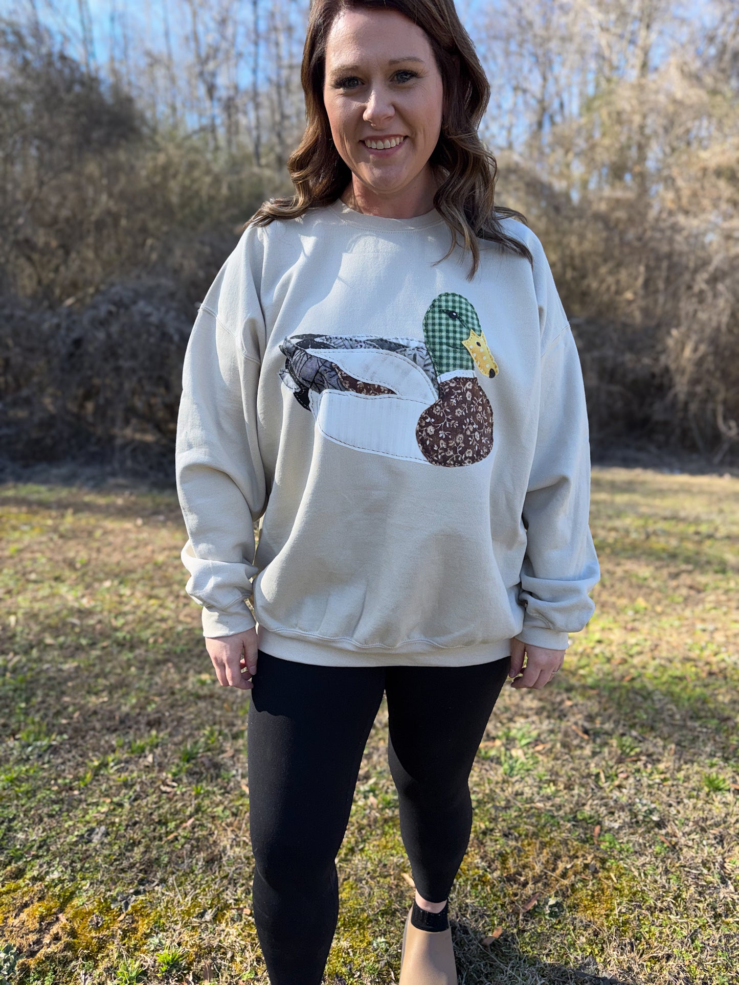 Mallard Patchwork Sweatshirt