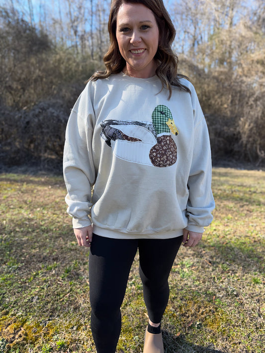 Mallard Patchwork Sweatshirt