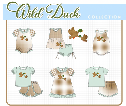 PO65 MALLARD APPLIQUE COLLECTION