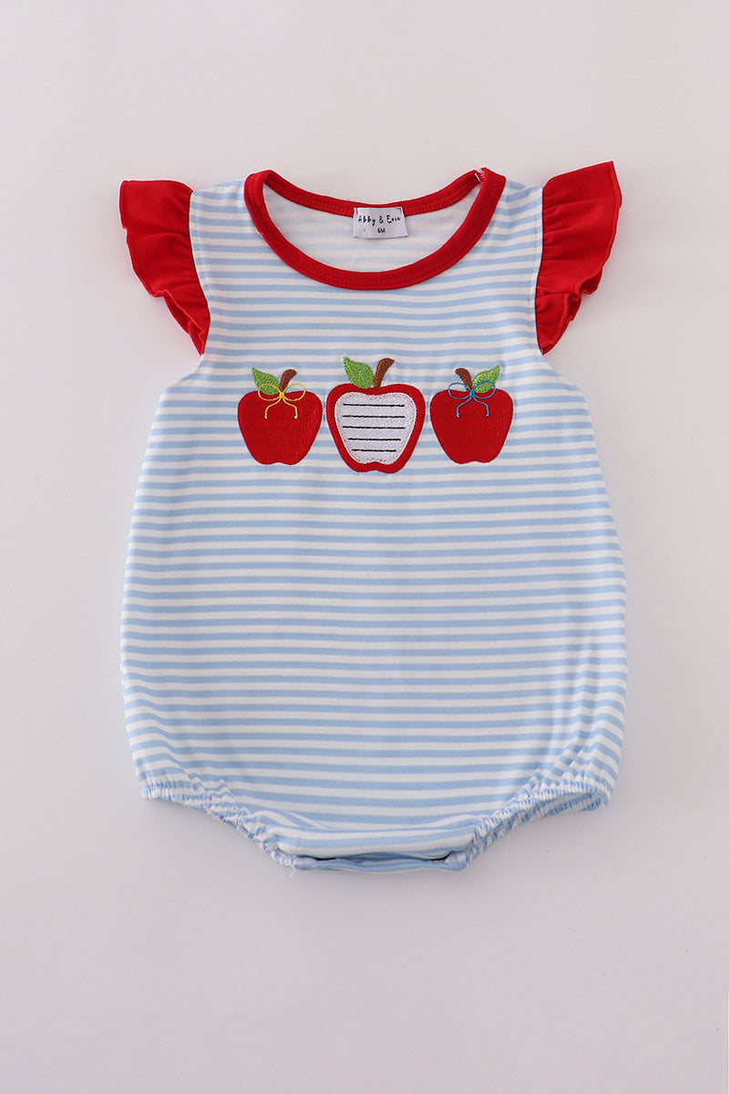 Red Apple Appliqué Bubble