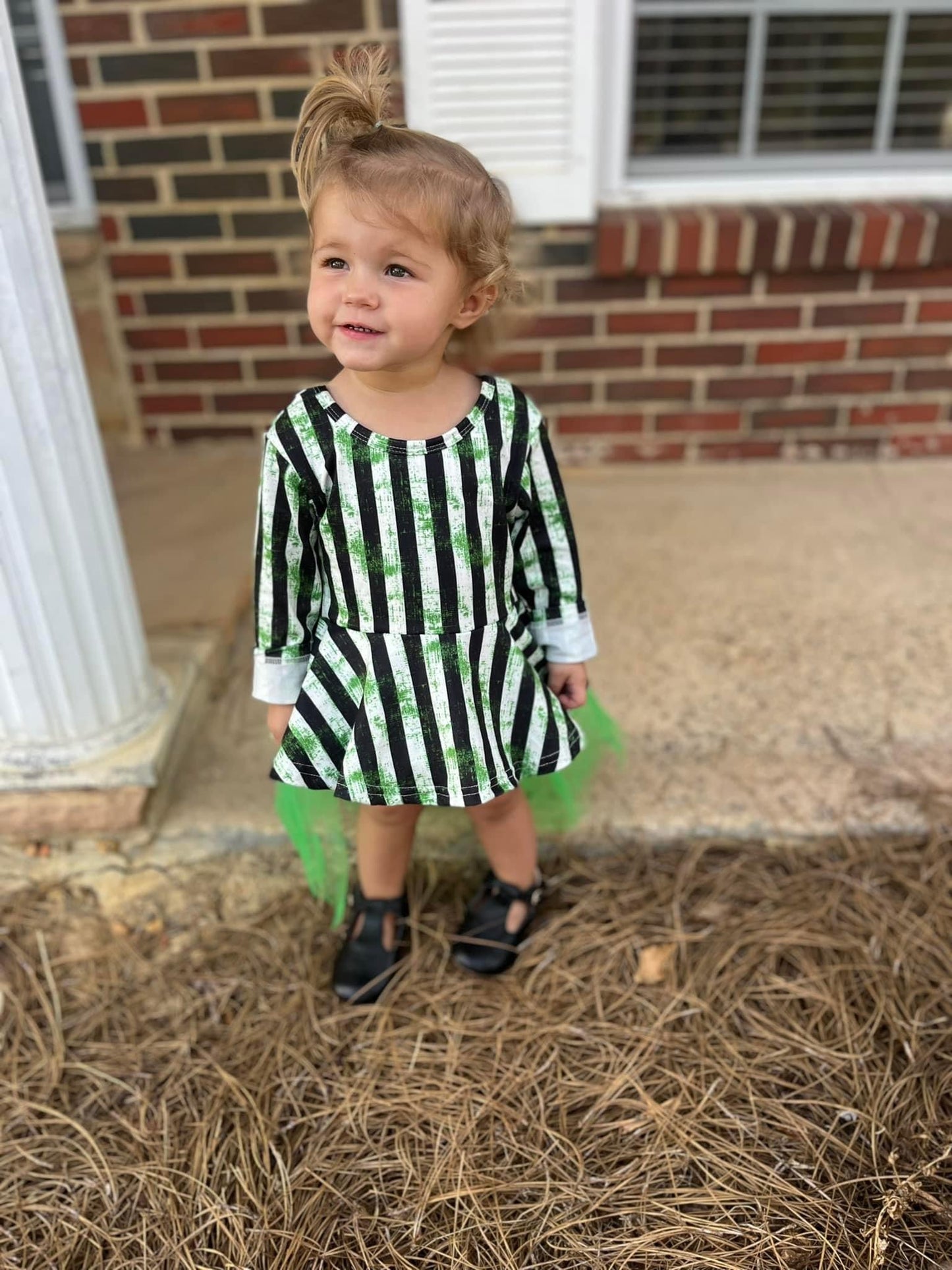 Beetlejuice Set with Green Skirt