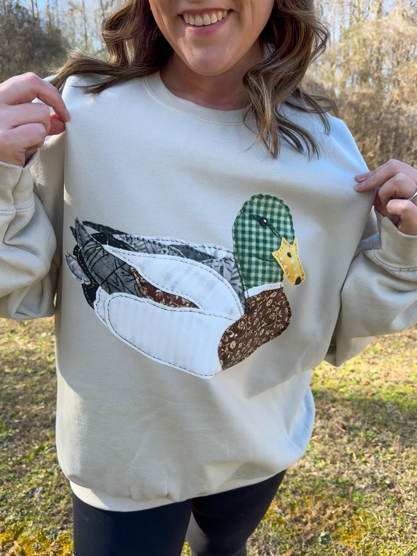 Mallard Patchwork Sweatshirt
