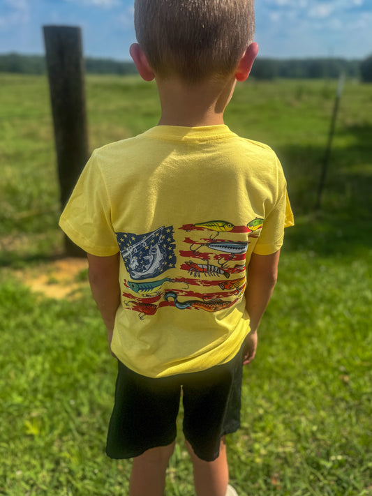 Patriotic Fishing | Graphic T-Shirt