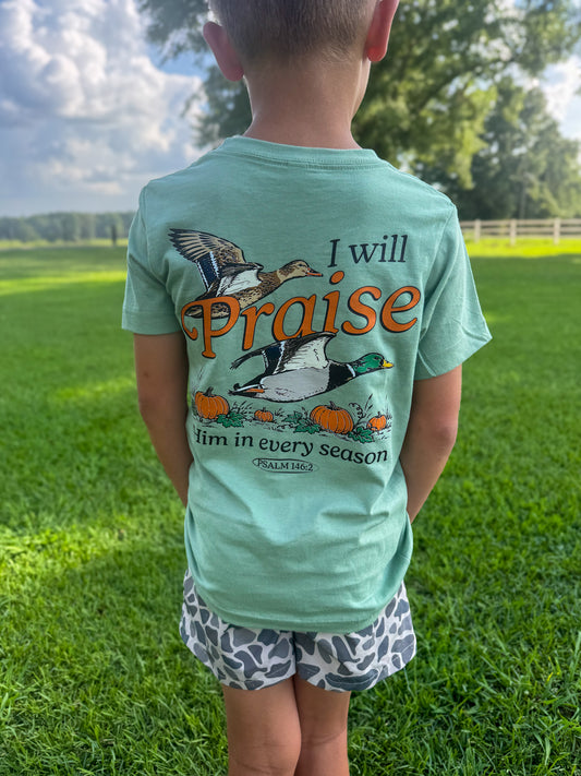 Praise Him in Every Season | Graphic T-Shirt