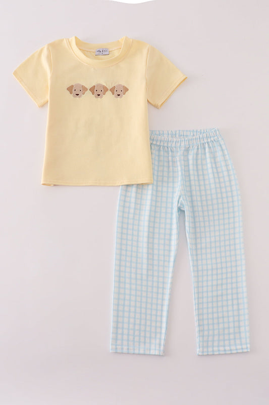 Boys’ Puppy Embroidery Set