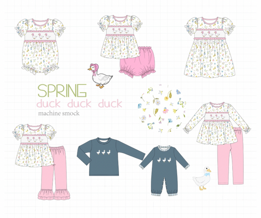 PO65 DUCK SMOCKED COLLECTION