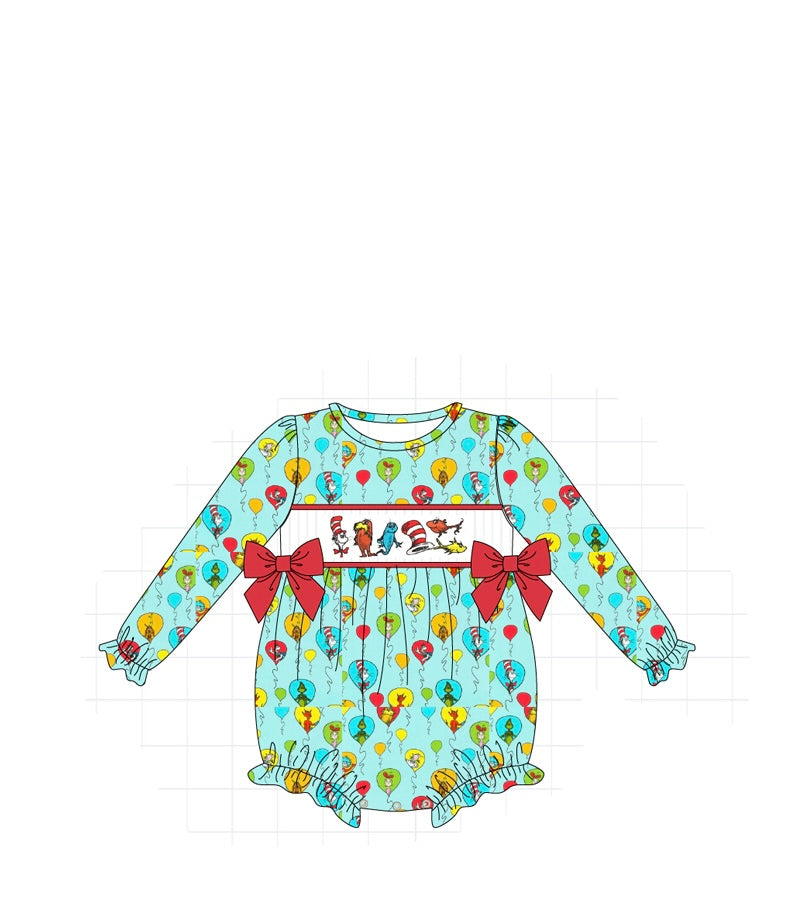 PO65 MINT BOOK CHARACTER SMOCKED COLLECTION