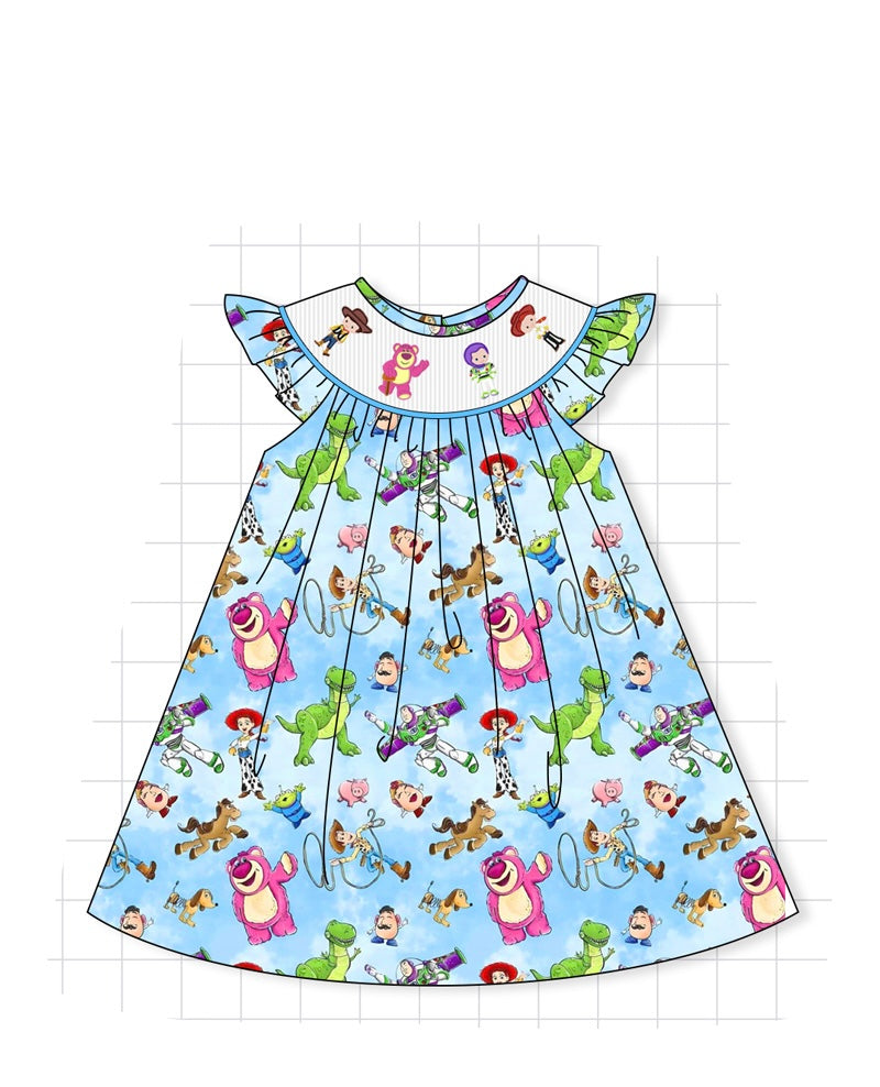 PO65 STORY FRIENDS SMOCKED COLLECTION