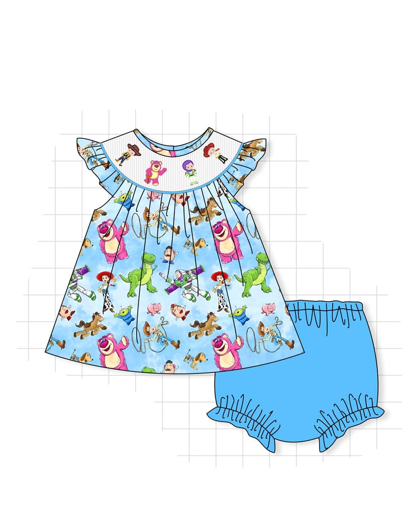PO65 STORY FRIENDS SMOCKED COLLECTION