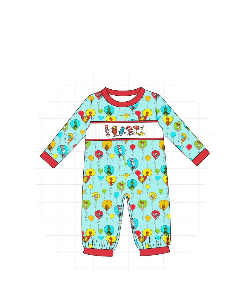 PO65 MINT BOOK CHARACTER SMOCKED COLLECTION