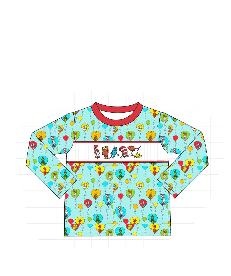 PO65 MINT BOOK CHARACTER SMOCKED COLLECTION