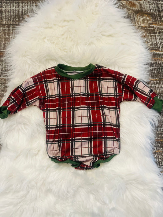 Christmas Plaid Bubble