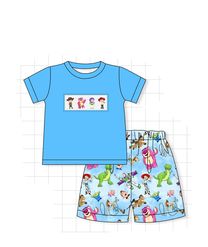 PO65 STORY FRIENDS SMOCKED COLLECTION