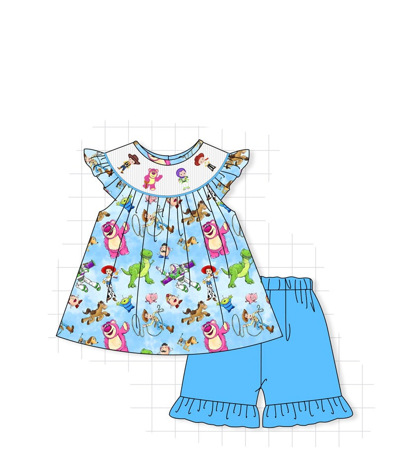 PO65 STORY FRIENDS SMOCKED COLLECTION