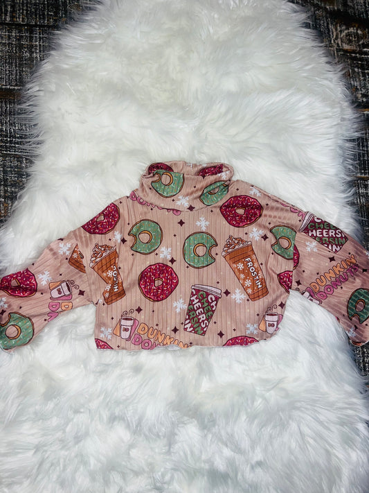 Dunkin Mock Neck Sweater