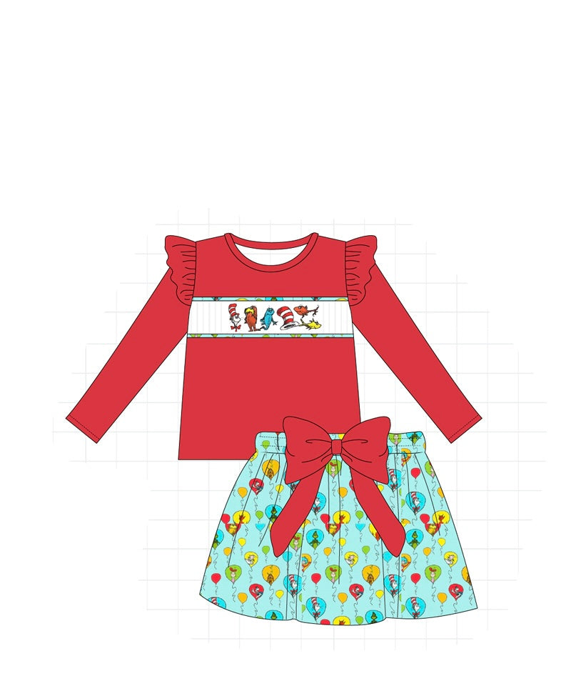 PO65 MINT BOOK CHARACTER SMOCKED COLLECTION