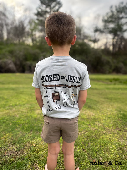 Hooked On Jesus | Graphic T-Shirt