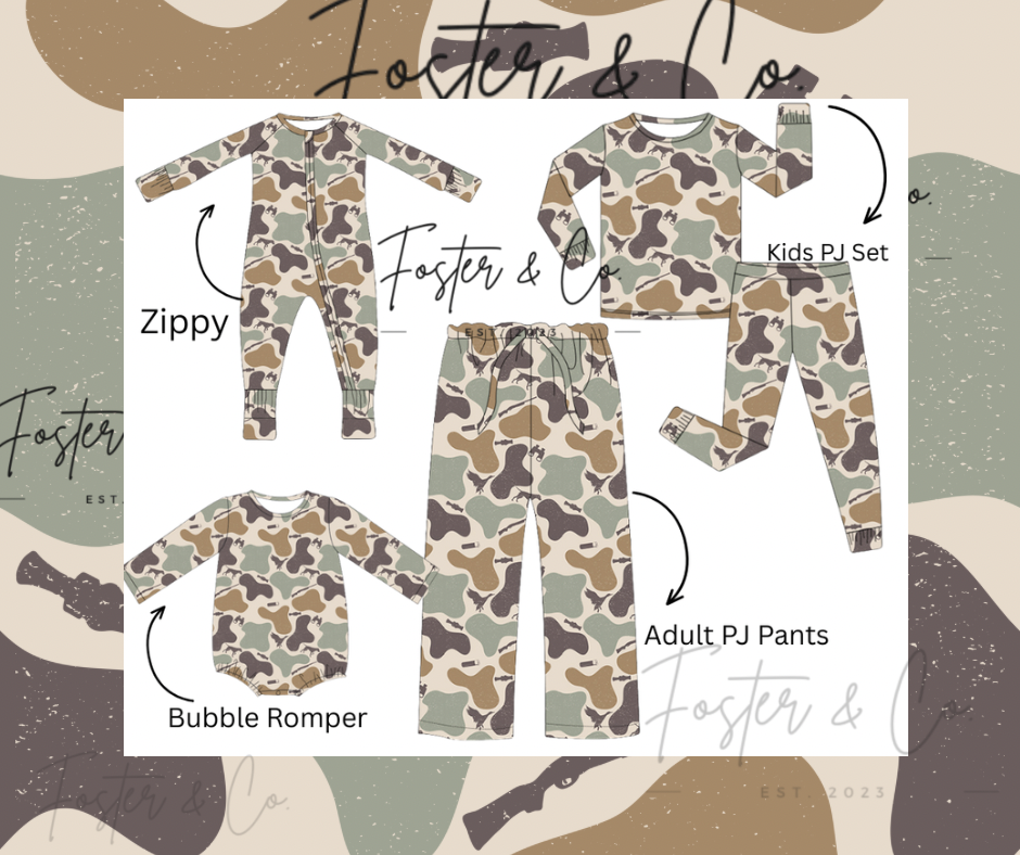 DUCKS & CAMO PREORDER-DISTRESSED DUCK HUNTING COLLECTION